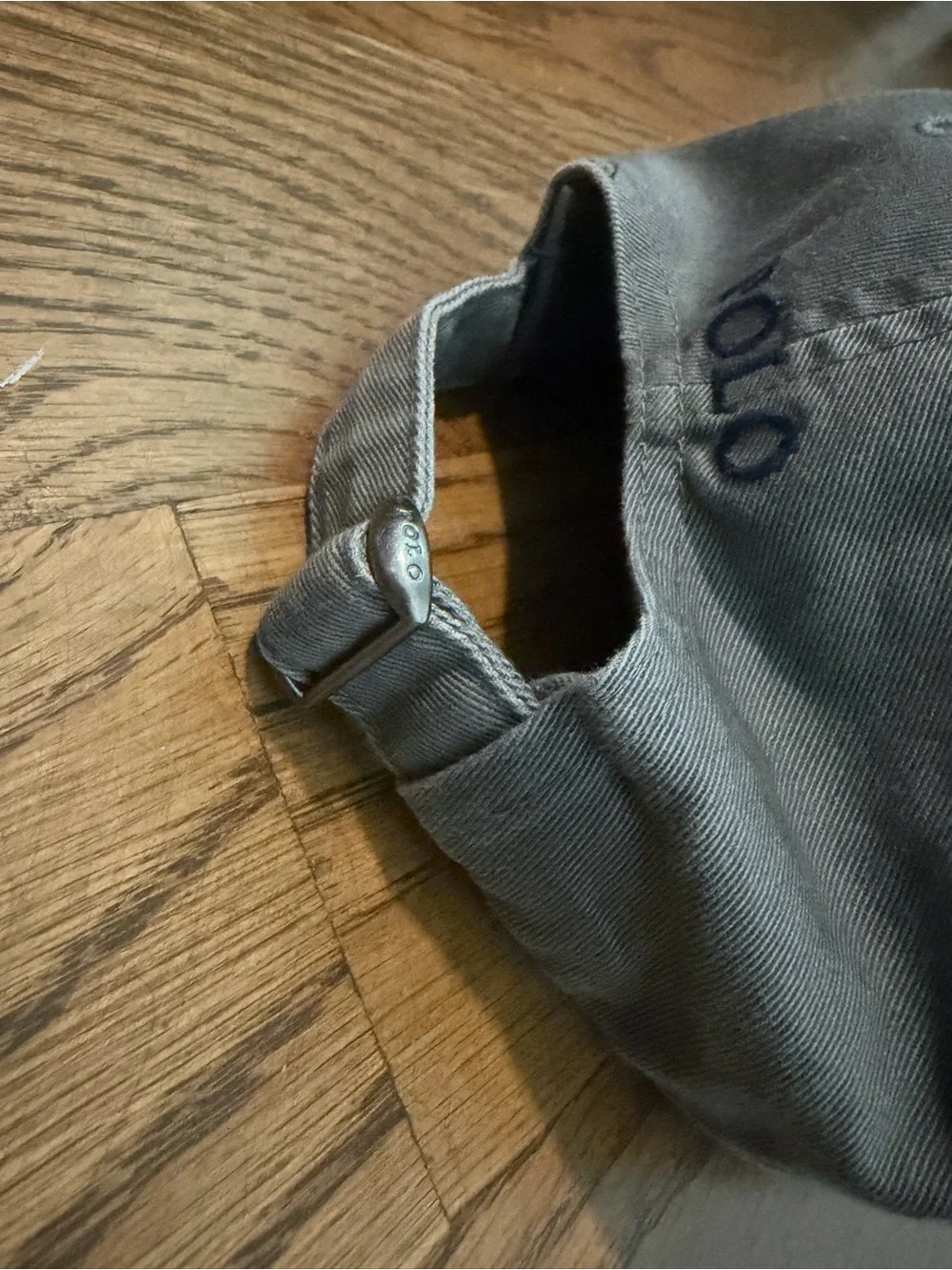 Ralph Lauren Grey Polo Baseball Cap